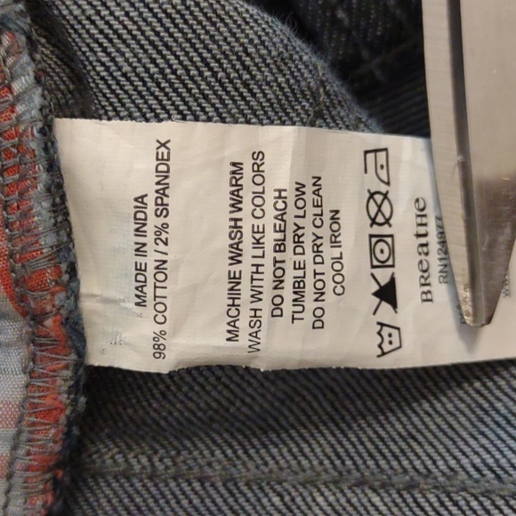 Prana "Breathe" High Waist Straight Leg Jeans  EUC - Picture 9 of 10